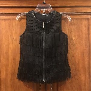🔥Vintage fringe vest